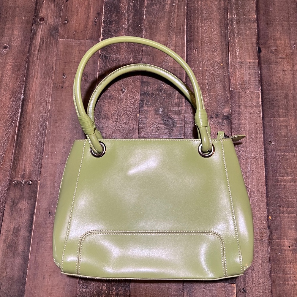 Green Leather Handbag